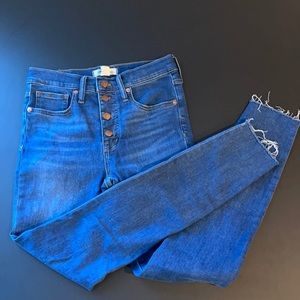 Madewell 9” Mid-Rise Skinny Jeans